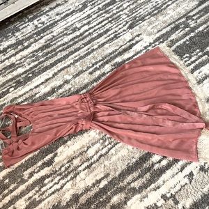 Pink LC Lauren Conrad dress. Size small